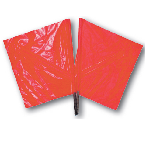 Safety Flags with Wooden Dowel - U.S. Signs and Safety