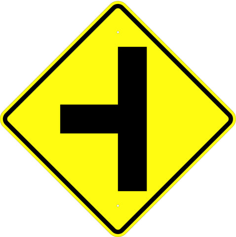 Side Road Symbol Sign - U.S. Signs and Safety