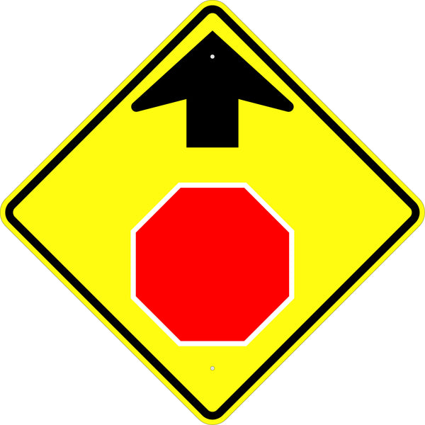 Stop Ahead Symbol Sign - U.S. Signs and Safety