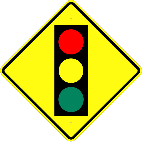 Signal Ahead Symbol Sign - U.S. Signs and Safety