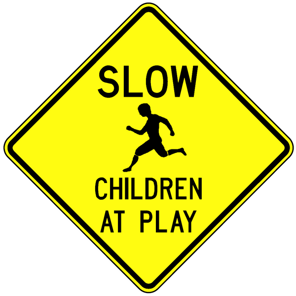 Slow Children At Play Sign - U.S. Signs and Safety